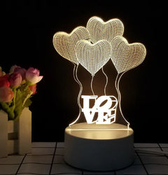 3D Table Night Lamp